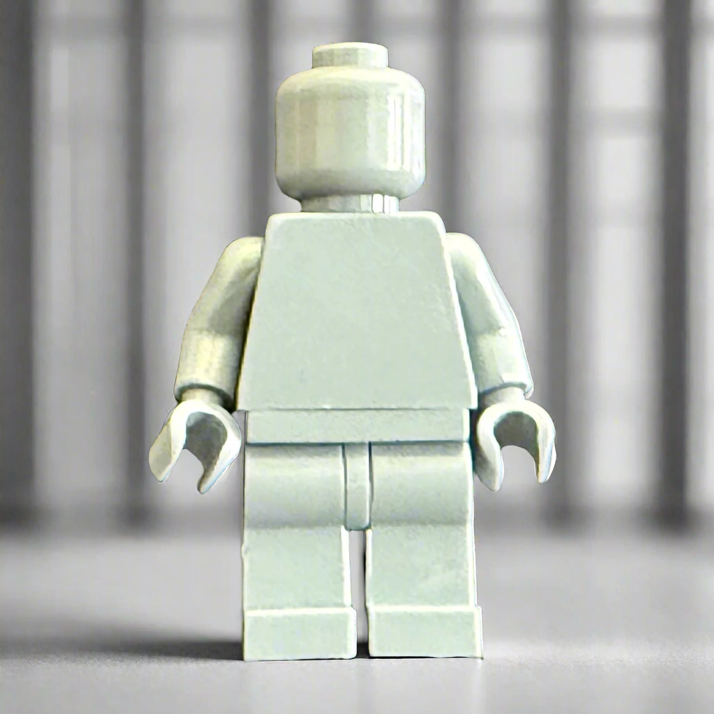 Monochrome Custom Minifigures – 40+ Vibrant Colors! for Lego