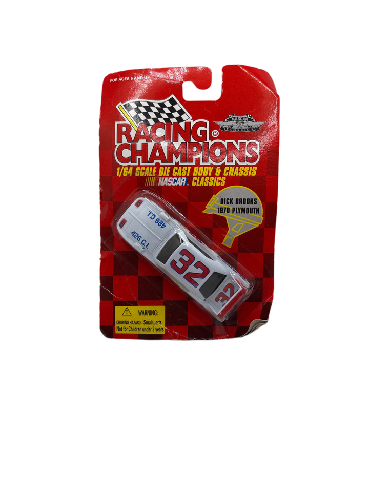 Racing Champions Dick Brooks Diecast white