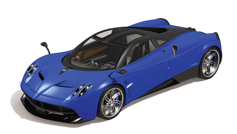 Pagani Huayra 1:32 Plastic Model Starter Set 1:32 by Airfix | A55008 Front and Left Side View