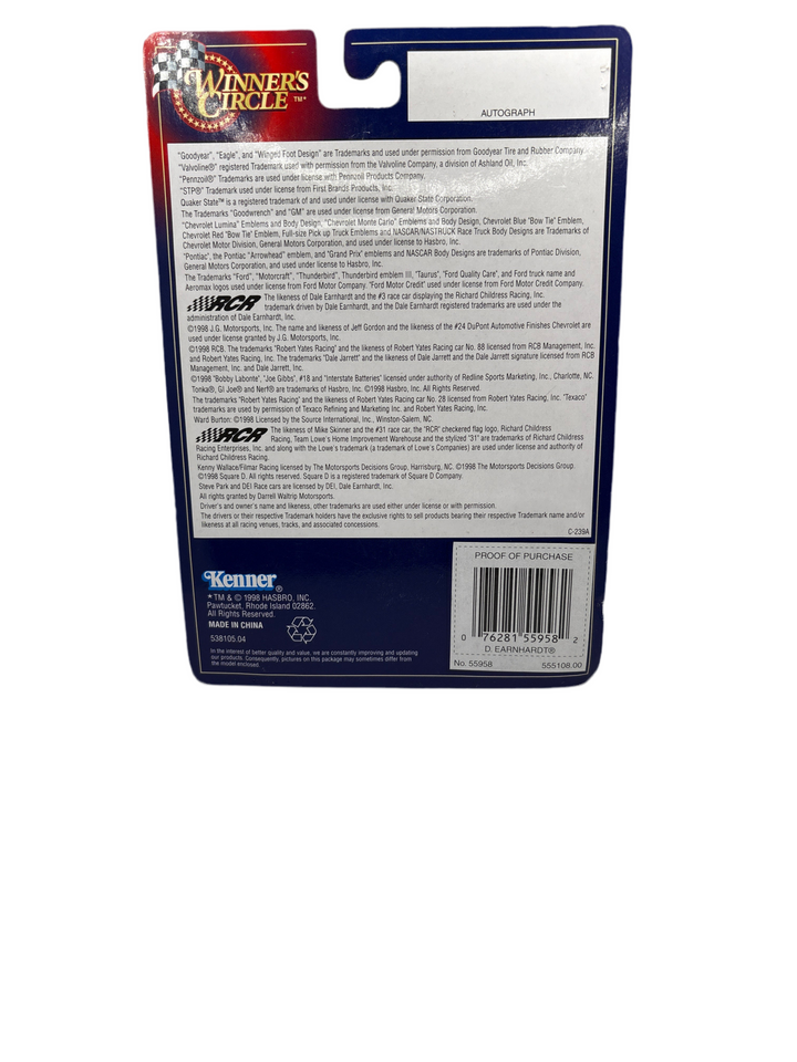 Winner’s Circle Dale Earnhardt Diecast black 2