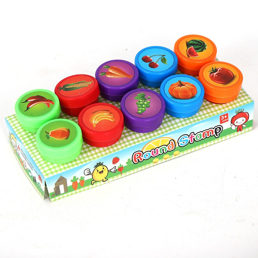 10 Pcs Toy Stamp Set for Kids 6