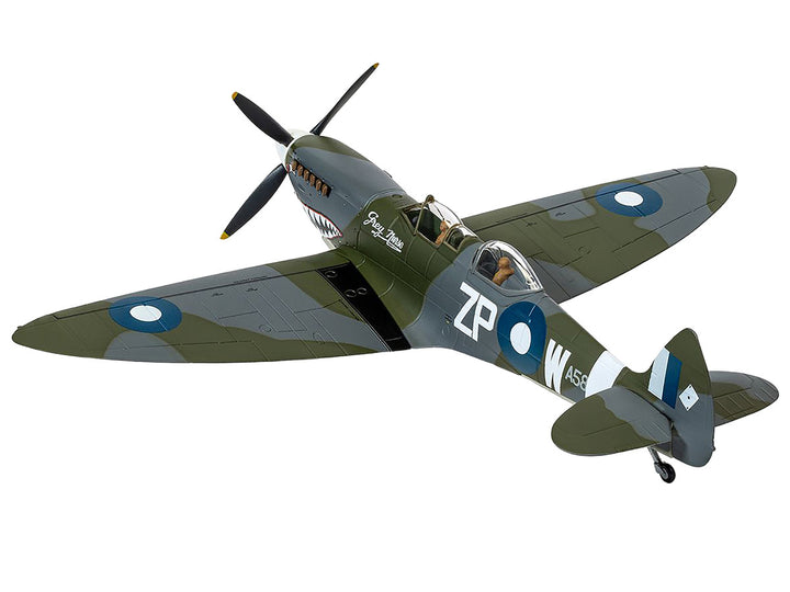 Supermarine Spitfire T.9 TE308 Fighter Aircraft "Grey Nurse" "Biggin Hill Heritage Hangar" "The Aviation Archive" Series 1/72 Diecast Model by Corgi-1