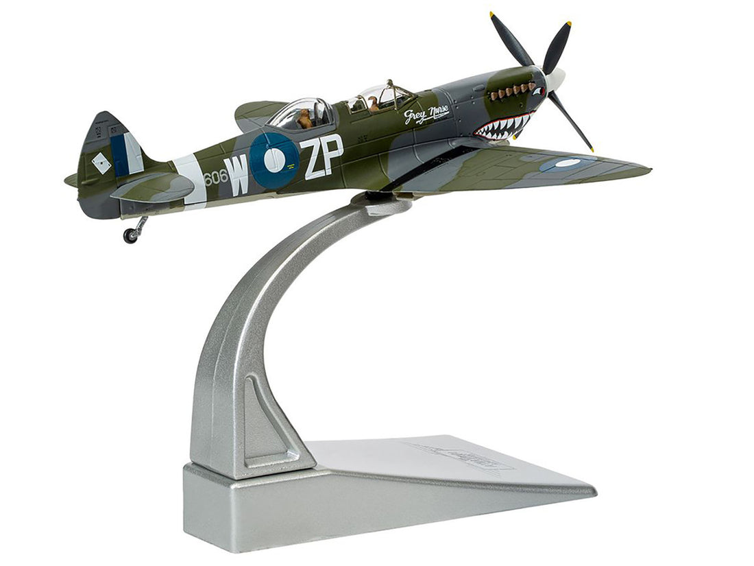 Supermarine Spitfire T.9 TE308 Fighter Aircraft "Grey Nurse" "Biggin Hill Heritage Hangar" "The Aviation Archive" Series 1/72 Diecast Model by Corgi-4