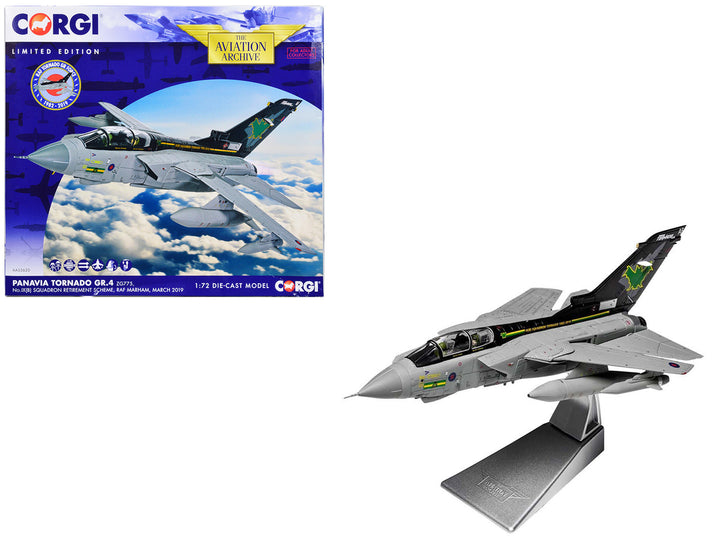 Panavia Tornado GR.4 Aircraft "ZG775 No.IX(B) Retirement Scheme RAF Marham" (2019) British Royal Air Force "The Aviation Archive" Series 1/72 Diecast Model by Corgi-0