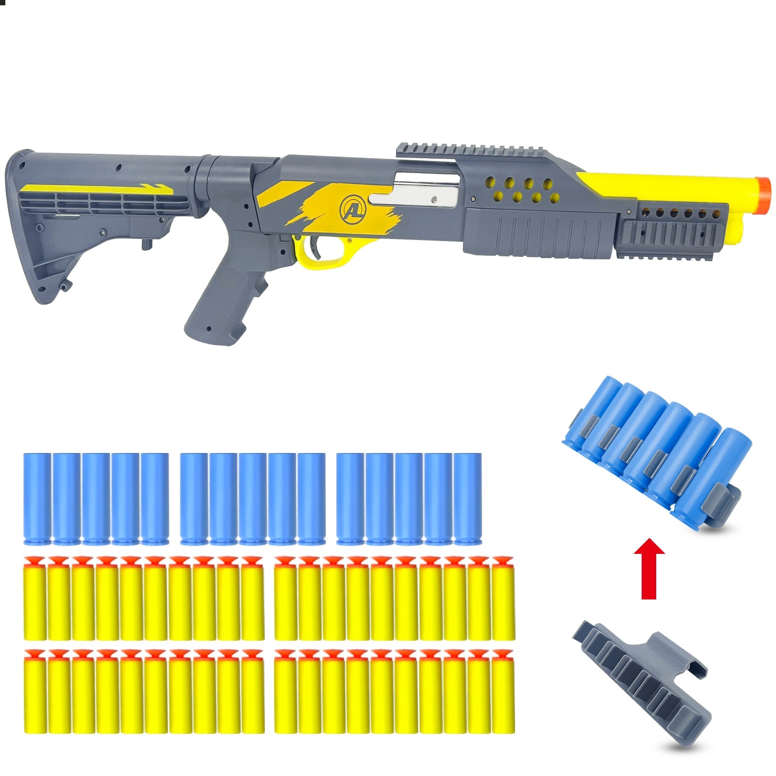 Toy Gun - Foam Bullet Toys, Hand-Held Toys, the Most Realistic Play Experience.