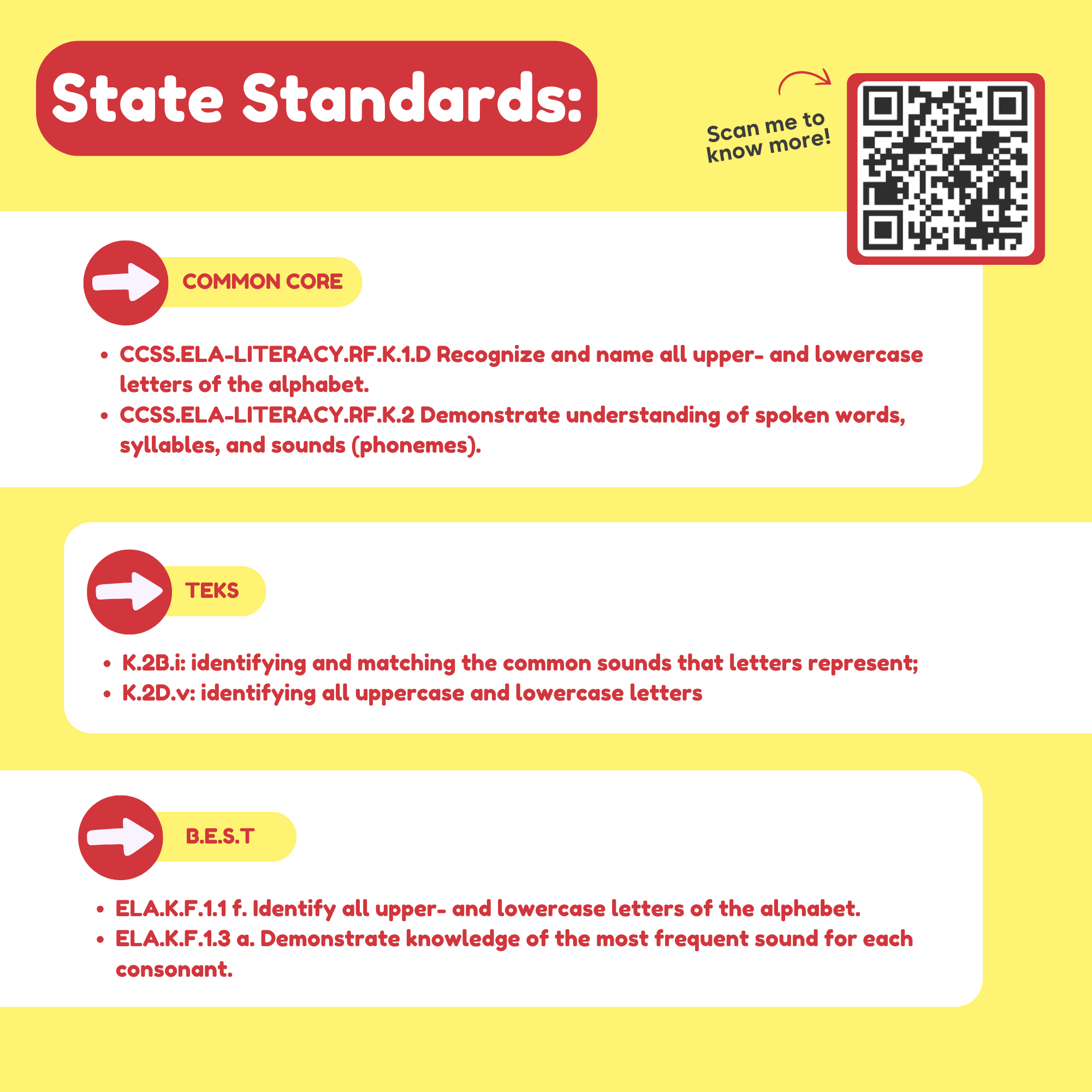 ABC: Learn Uppercase & Lowercase Letters Card Pack 8