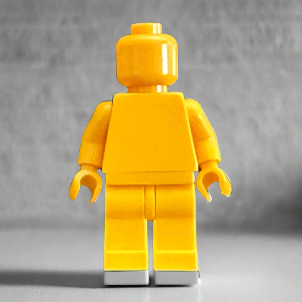 Monochrome Custom Minifigures – 40+ Vibrant Colors! for Lego