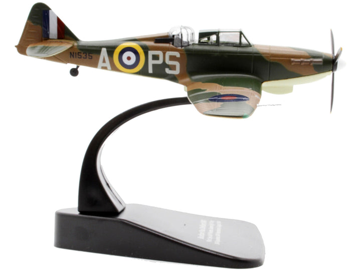 Boulton Paul Defiant MK I Fighter Plane Pilot: Sqn Ldr P Hunter Gunner Sgt F King 264 Squadron RAF Hornchurch (August 1940) "Oxford Aviation" Series 1/72 Diecast Model Airplane by Oxford Diecast-1