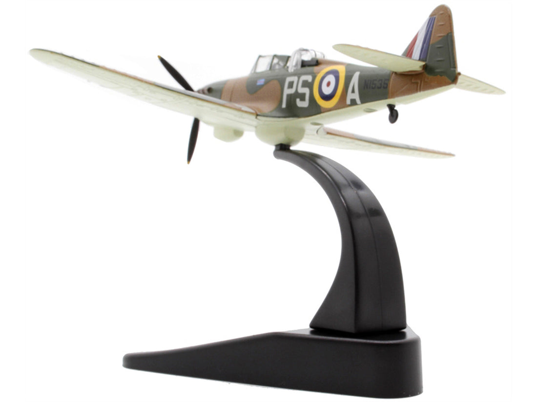 Boulton Paul Defiant MK I Fighter Plane Pilot: Sqn Ldr P Hunter Gunner Sgt F King 264 Squadron RAF Hornchurch (August 1940) "Oxford Aviation" Series 1/72 Diecast Model Airplane by Oxford Diecast-2