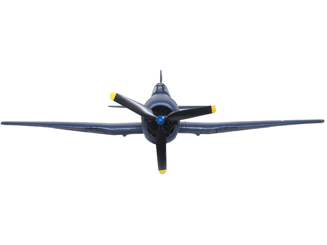 Grumman Hellcat F6F-5 Fighter Aircraft "Lt. Cdr. Willard E. Eder VS-1" (1945) United States Navy "Oxford Aviation" Series 1/72 Diecast Model Airplane by Oxford Diecast-2