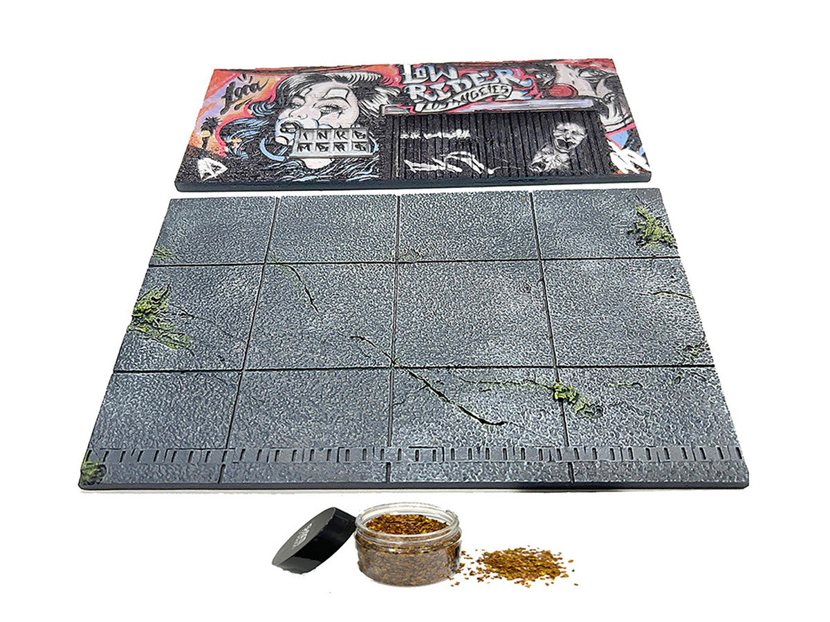 "American Diorama X INK BMBRS - LA Lowrider" Street Art Diorama for 1/64 Scale Models by American Diorama-1
