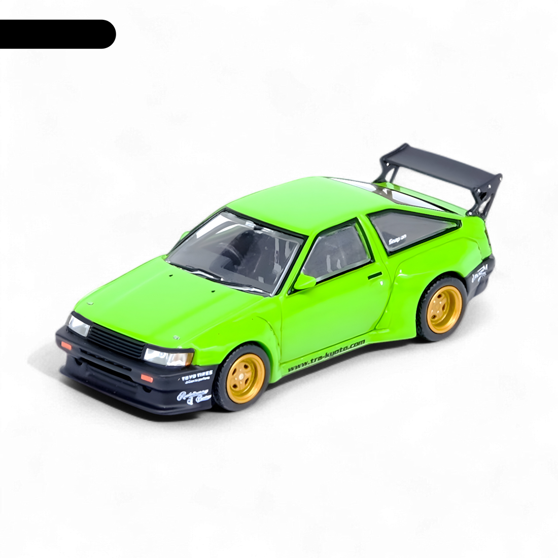 TOYOTA AE86 Levin "PANDEM ROCKET BUNNY" Green 1:64 by Inno64 3