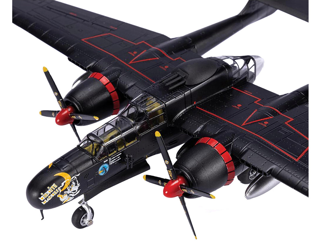 Northrop P-61B Black Widow Fighter Aircraft "Midnight Madness 548th Night Fighter Squadron" United States Army Air Forces 1/72 Diecast Model by Air Force 1-1