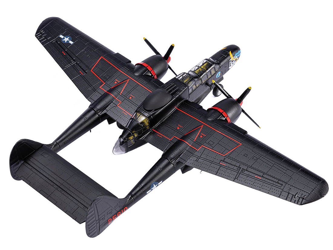 Northrop P-61B Black Widow Fighter Aircraft "Midnight Madness 548th Night Fighter Squadron" United States Army Air Forces 1/72 Diecast Model by Air Force 1-3