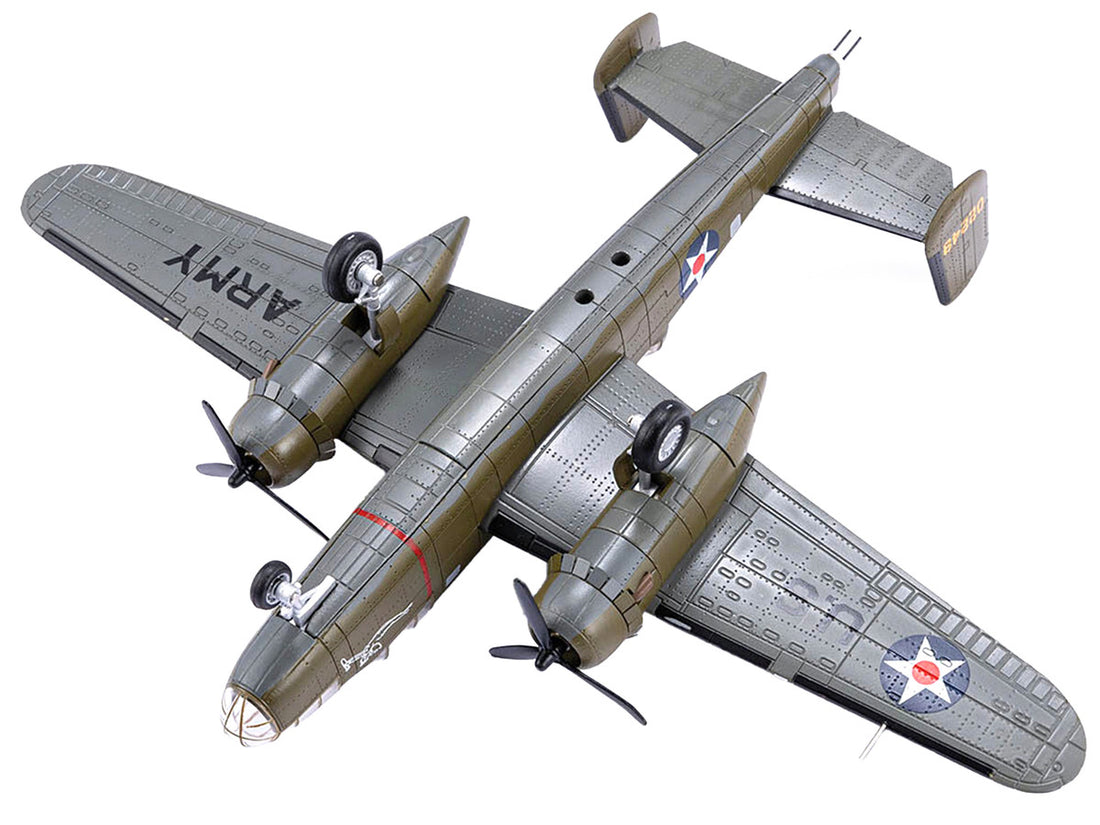 North American B-25B Mitchell Bomber Aircraft U.S. Army "Hari Kari-er" Doolittle Raid (1942) 1/72 Diecast Model by Air Force 1-3