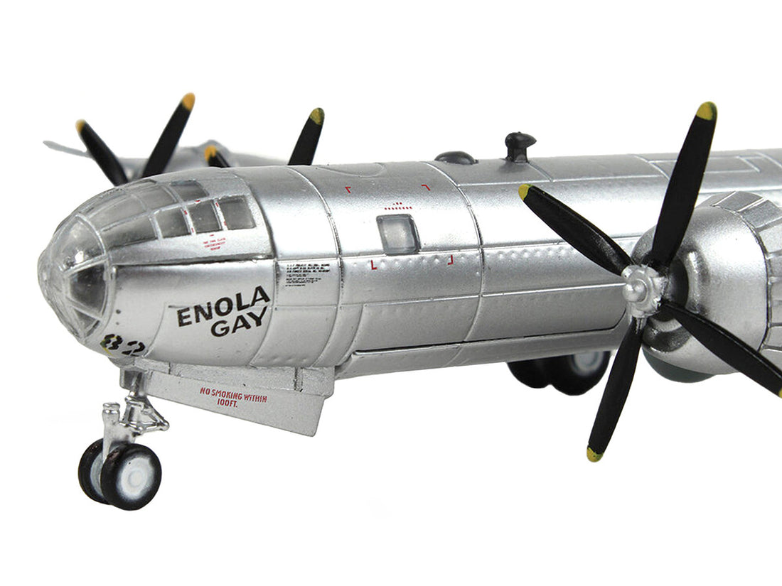 Boeing B-29 Superfortress Bomber Aircraft U.S. Air Force "Enola Gay" with 1/60 Scale "Little Boy" Bomb Replica 1/144 Diecast Model by Air Force 1-1