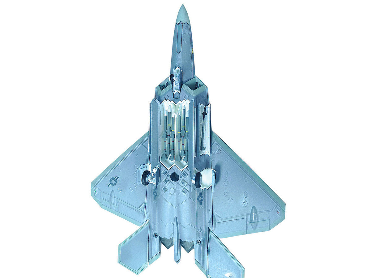 Lockheed Martin F-22 Raptor Stealth Aircraft "325th FW 43rd FS Hornets" United States Air Force 1/72 Diecast Model by Air Force 1-2
