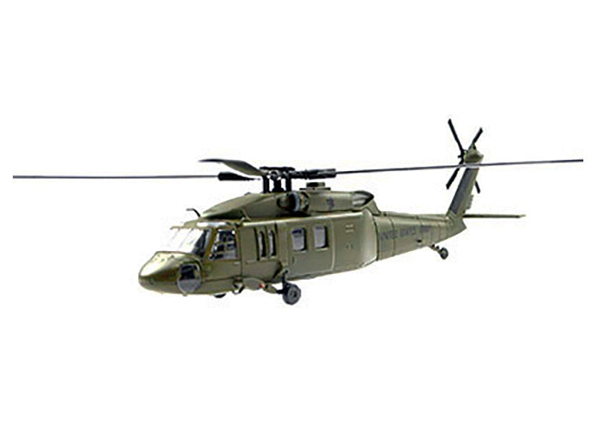 Sikorsky UH-60A Black Hawk Helicopter "United States Army" Olive Drab 1/72 Diecast Model by Altaya-0