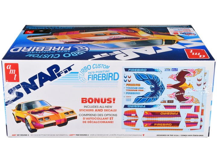Skill 1 Snap Model Kit 1979 Pontiac Firebird "Turbo Custom" 1/25 Scale Model by AMT-1