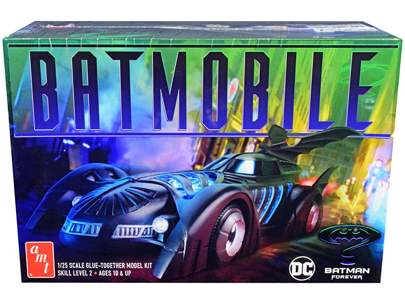 Skill 2 Model Kit Batmobile "Batman Forever" (1995) Movie 1/25 Scale Model by AMT-0