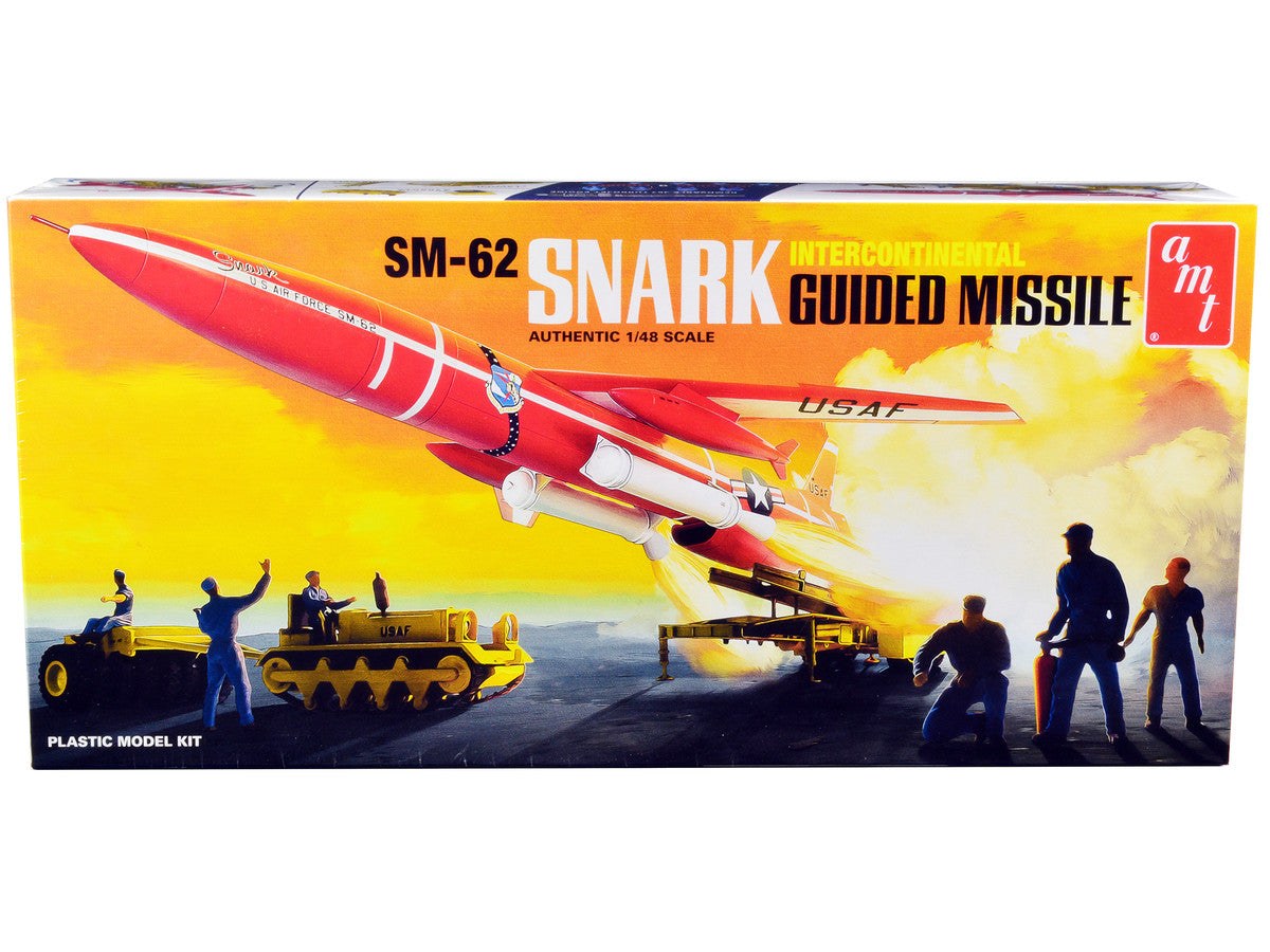 Skill 2 Model Kit Northrop SM-62 Snark Intercontinental Guided Missile 1/48 Scale Model by AMT-0