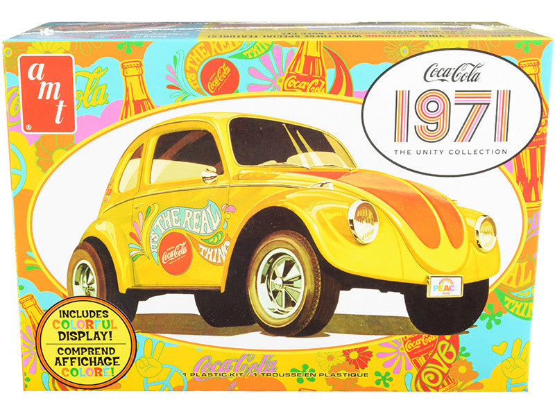 Skill 3 Model Kit Volkswagen Superbug Gasser "Coca-Cola" 1971 The Unity Collection 1/25 Scale Model by AMT-0