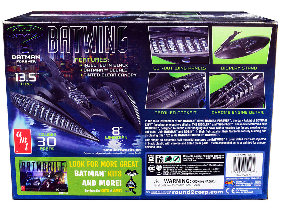 Skill 2 Model Kit Batwing "Batman Forever" (1995) Movie 1/32 Scale Model by AMT-3