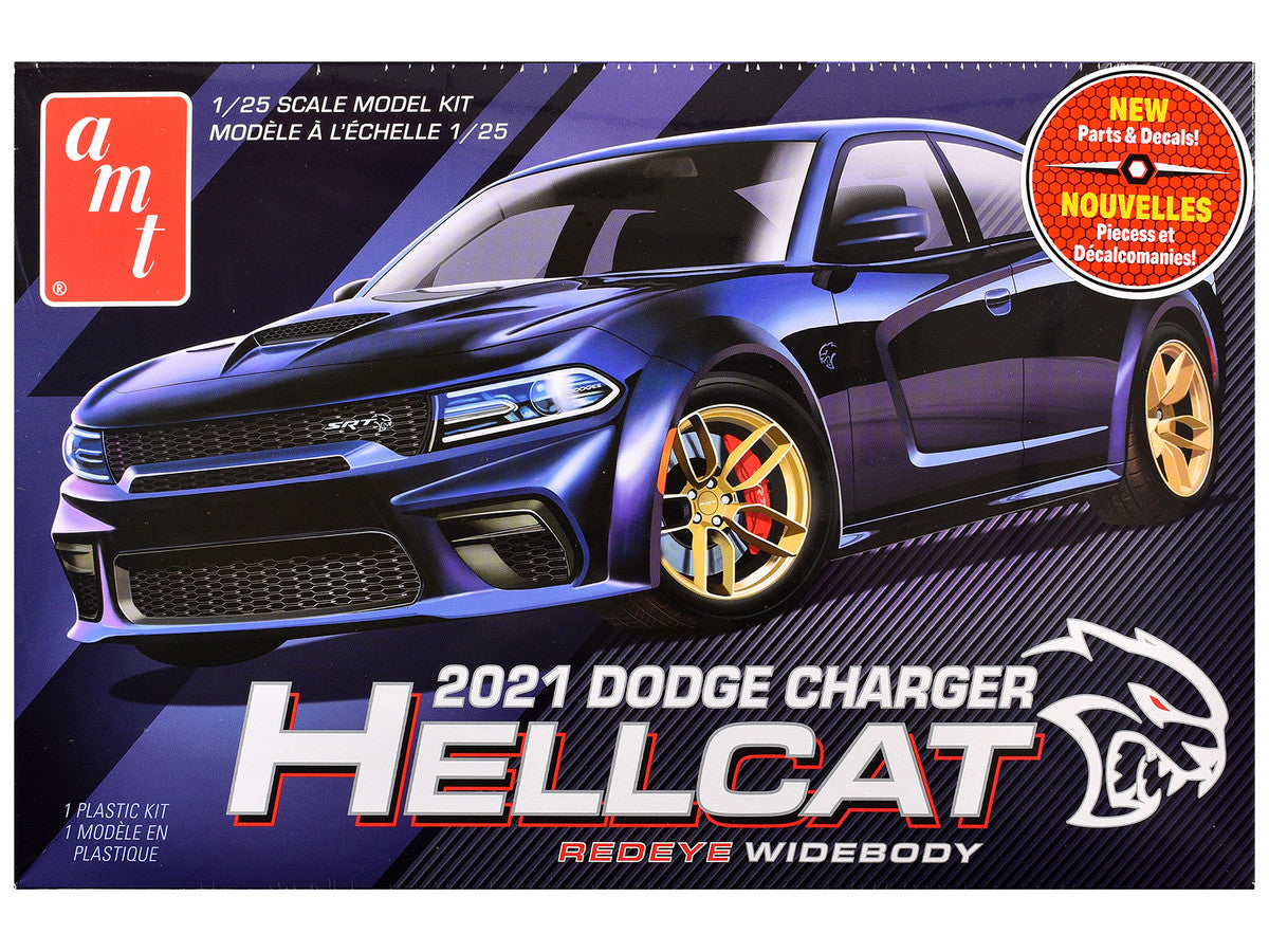 Dodge Charger Hellcat Redeye Widebody 1/25 Scale Skill 2 Model Kit 2021 by AMT