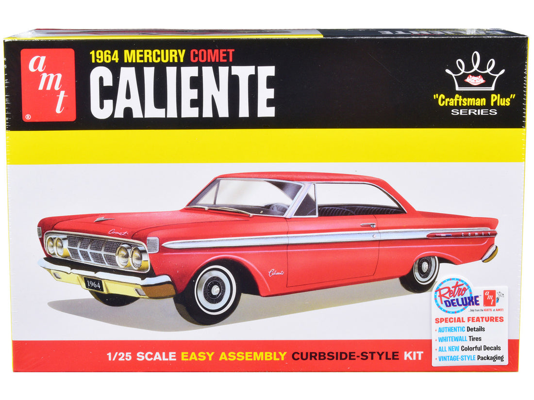 Skill 2 Model Kit 1964 Mercury Comet Caliente "Craftsman Plus" Series 1/25 Scale Model by AMT-0