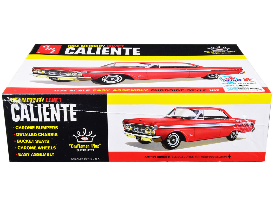 Skill 2 Model Kit 1964 Mercury Comet Caliente "Craftsman Plus" Series 1/25 Scale Model by AMT-2