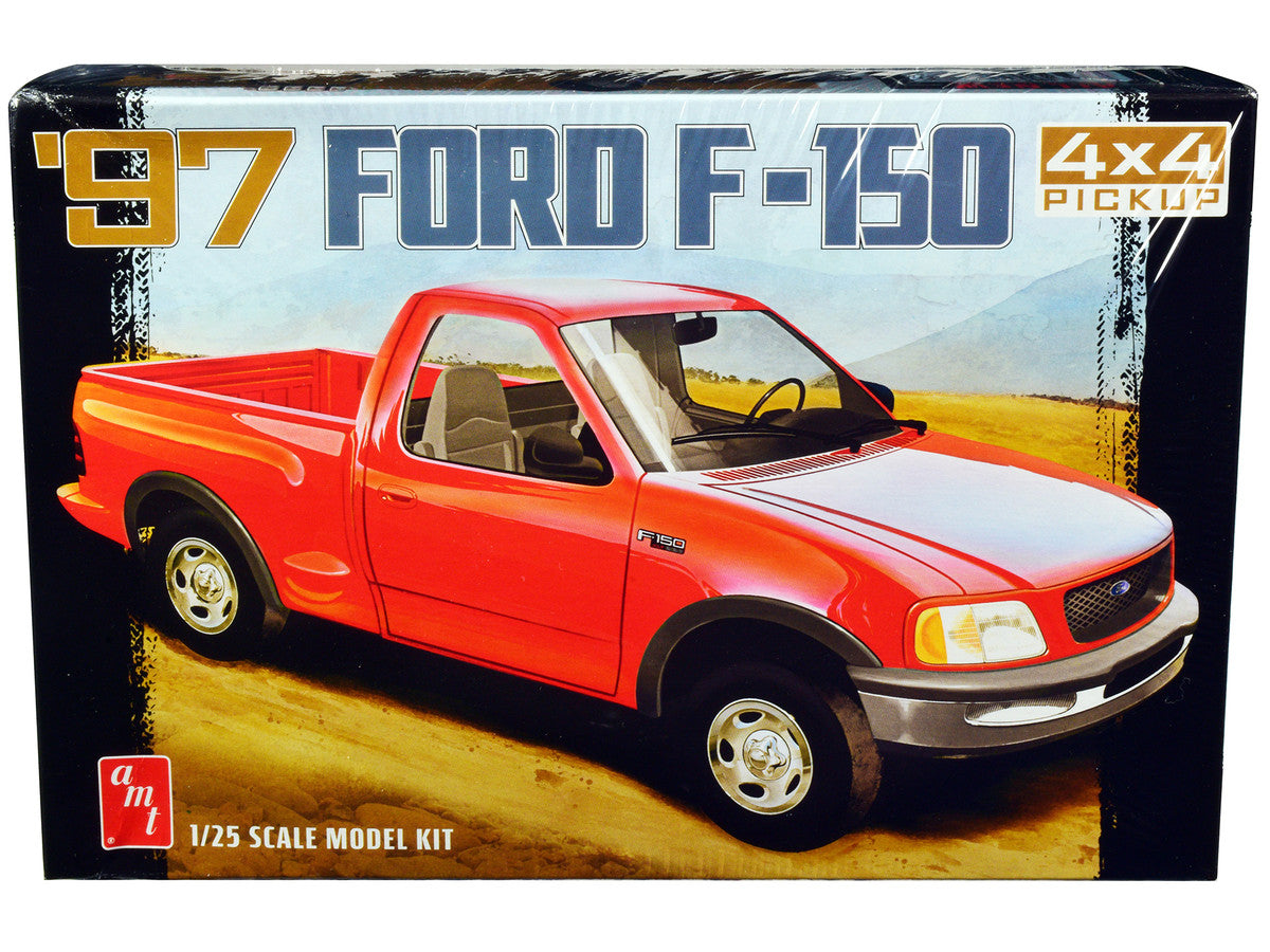 Skill 2 Model Kit 1997 Ford F-150 4X4 Pickup Truck 1/25 Scale Model by AMT-0