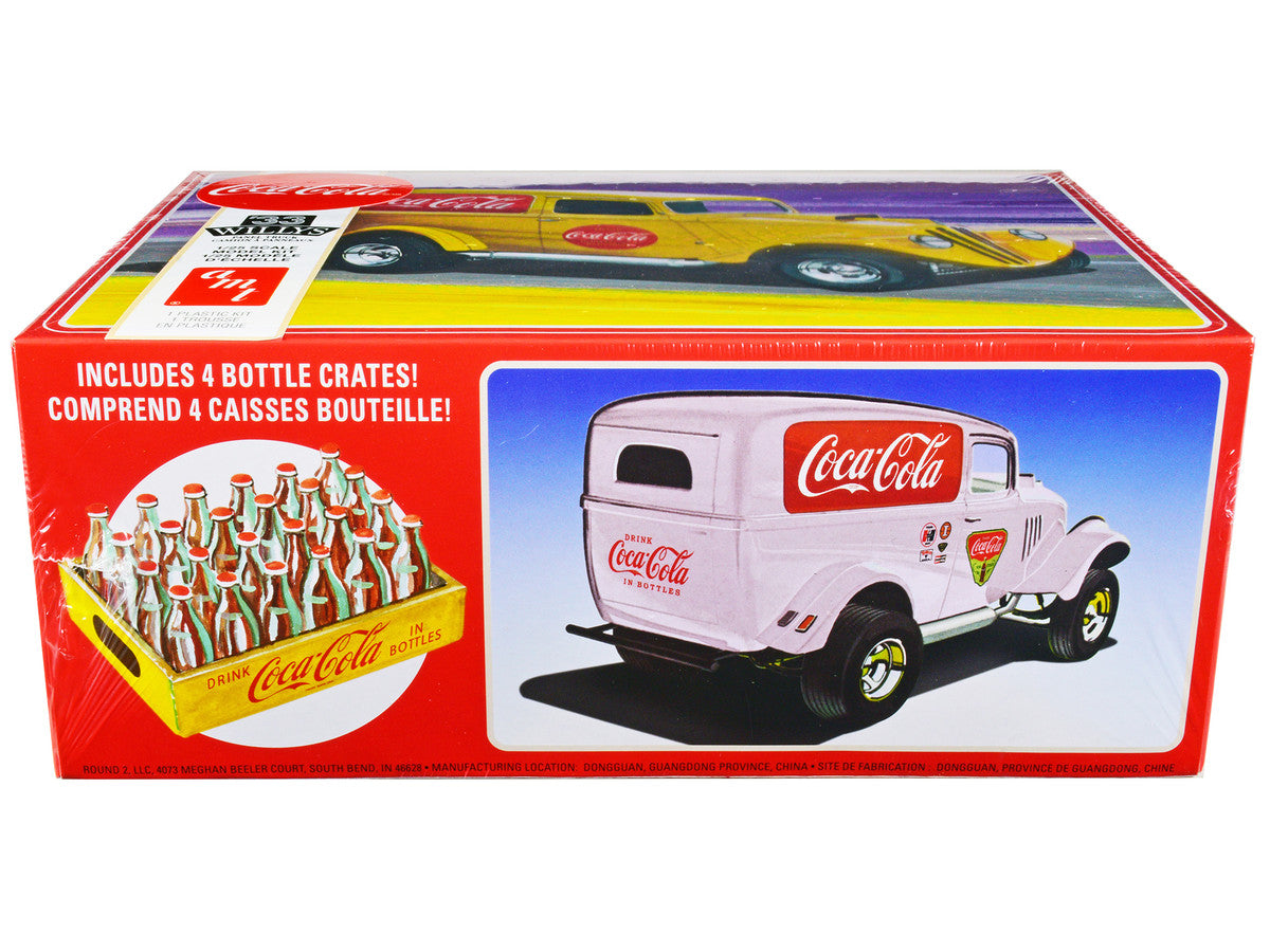 Skill 2 Model Kit 1933 Willys Panel Truck "Coca-Cola" 1/25 Scale Model by AMT-2