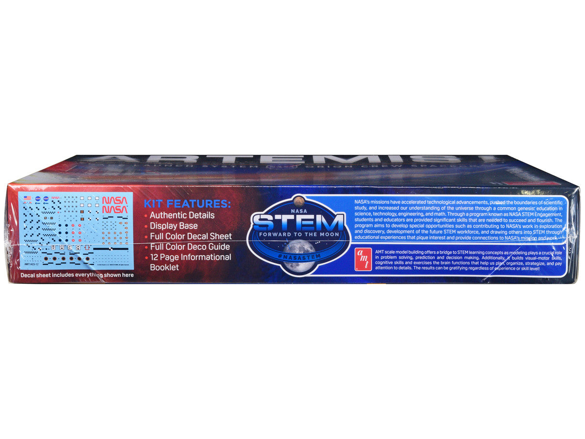 Skill 2 Model Kit NASA Artemis-1 Space Launch System Orion Crew Spacecraft 1/200 Scale Model by AMT-2