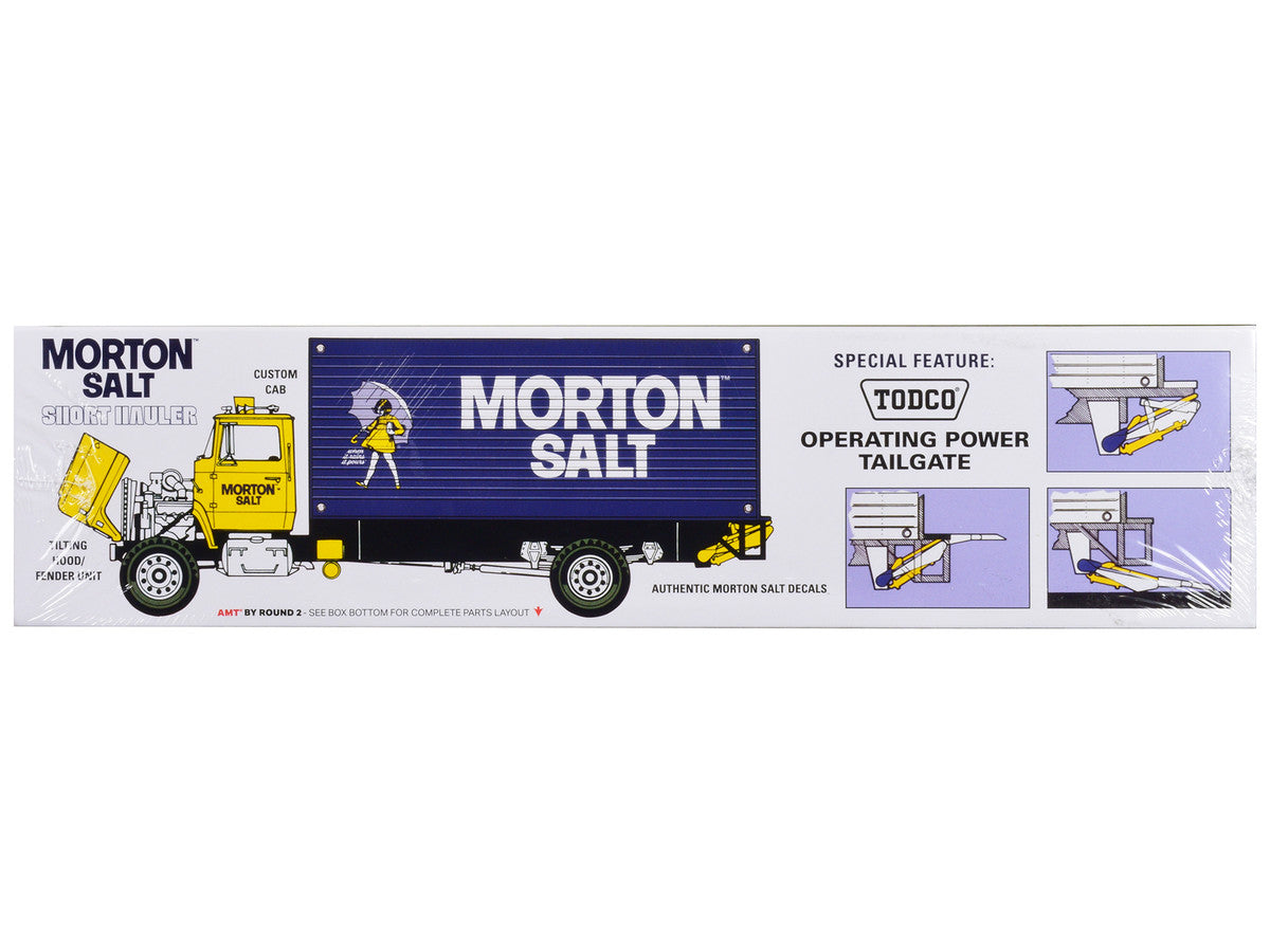 Skill 3 Model Kit Ford Louisville Line Short Hauler "Morton Salt" 1/25 Scale Model by AMT-1
