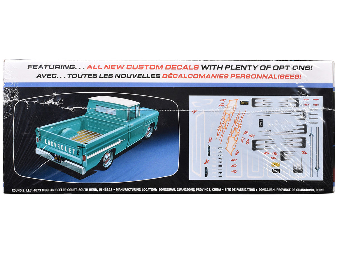 Skill 2 Model Kit 1960 Chevrolet Apache Pickup Truck "Kustom Kruisers" 1/25 Scale Model by AMT-1