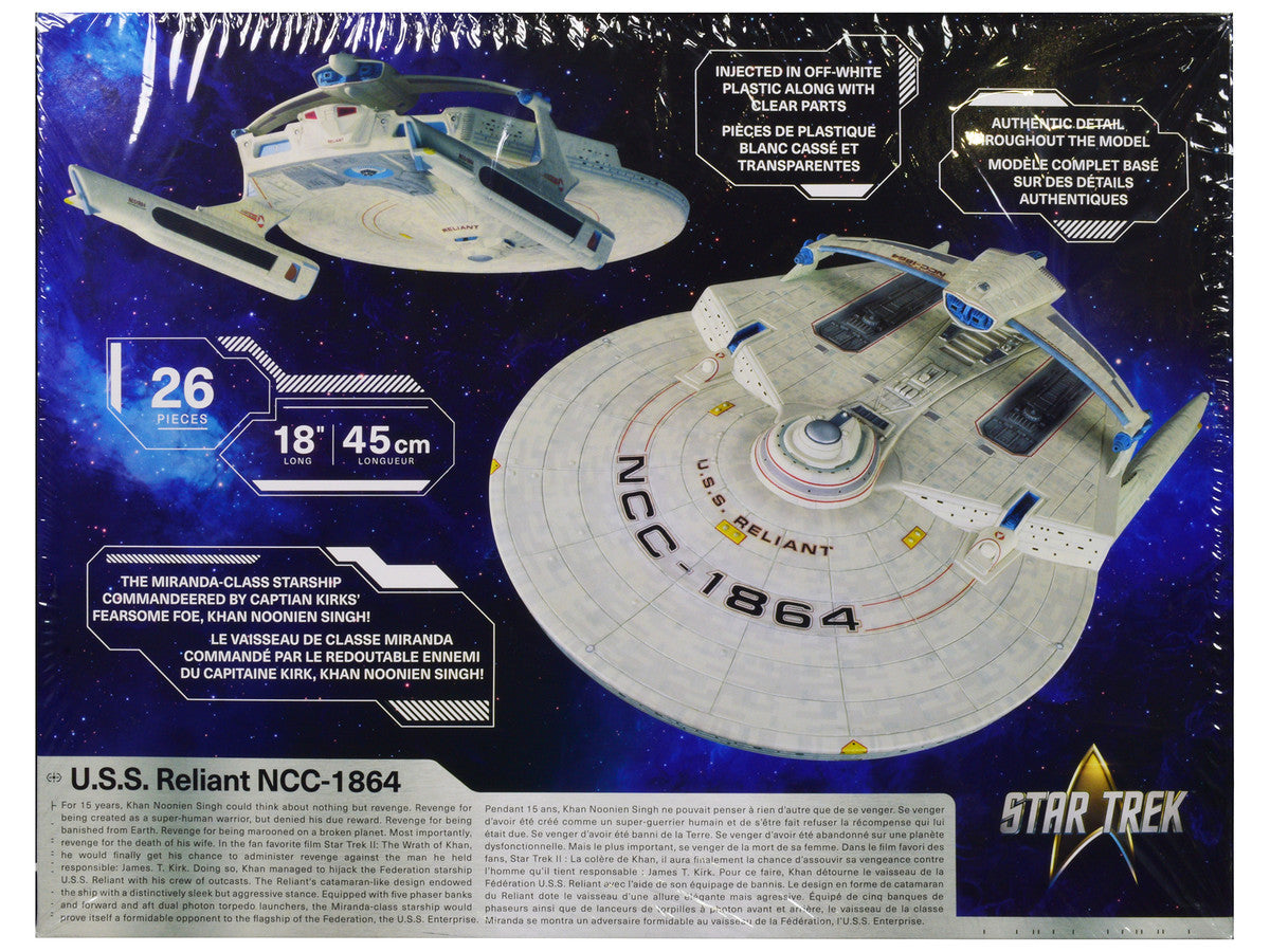 U.S.S. Reliant NCC-1864 Star Trek II Model Kit by AMT – Big Boy Toys