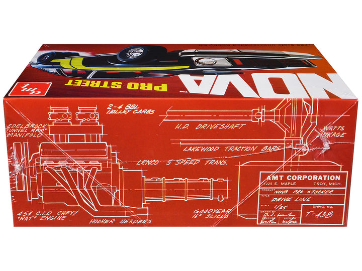 AMT 1976 Chevrolet Nova Pro Street 1:25 model kit box
