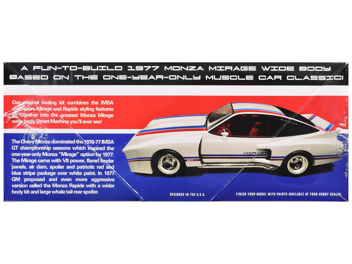 1977 Chevrolet Monza Mirage AMT model kit instructions and parts information