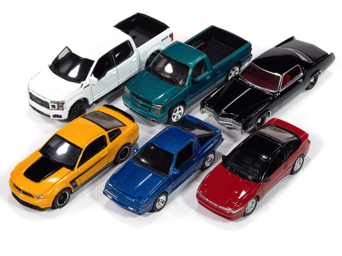 Auto World Premium 2025 Release 1 Set A of 6 pieces 1/64 Diecast Model Cars by Auto World-0