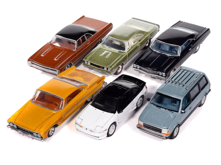 Auto World Premium 2025 Release 2 Set A of 6 pieces 1/64 Diecast Model Cars by Auto World-0
