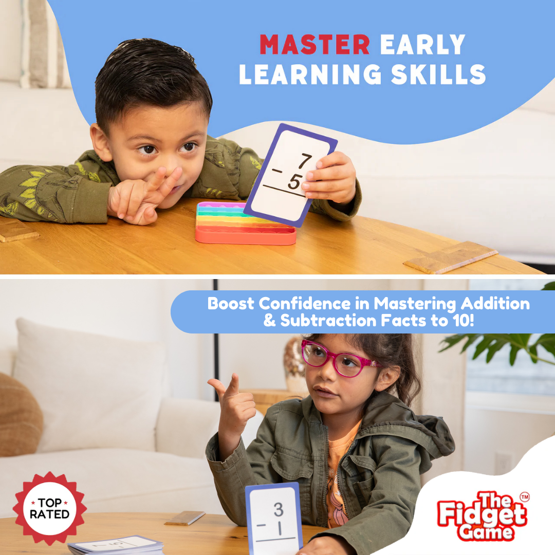 Pre-K & Kindergarten Addition & Subtraction Card Pack 5