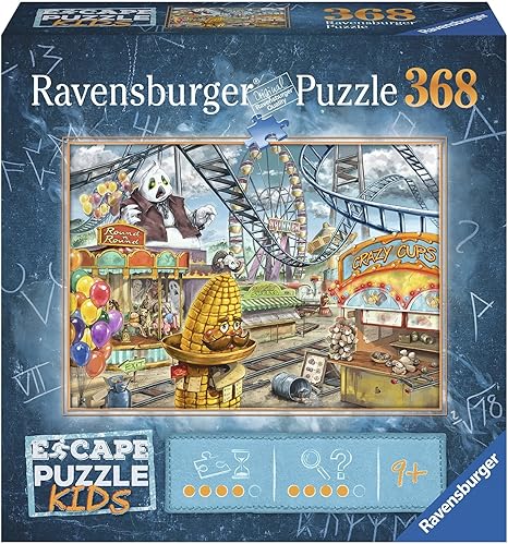 Ravensburger Amusement Park Escape Puzzle- 368-Piece Jigsaw Puzzle