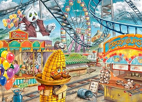 Ravensburger Amusement Park Escape Puzzle- 368-Piece Jigsaw Puzzle - 3