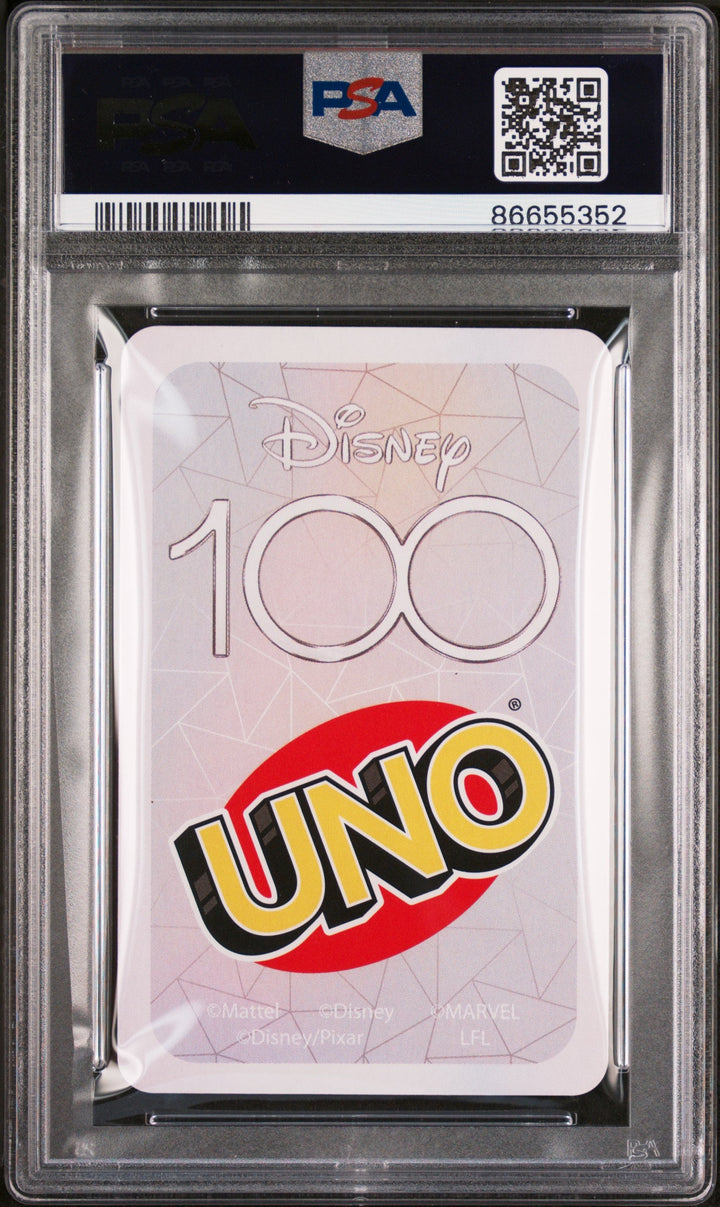 2023 UNO DISNEY 100 WALL E GREEN REVERSE PSA 10
