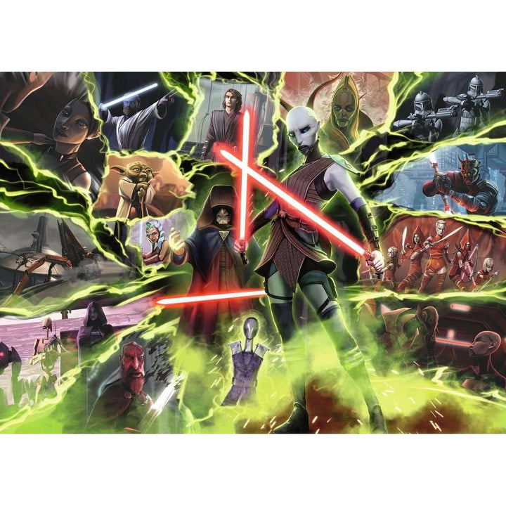 Asajj Ventress "Star Wars Villainous" 1000 Piece Jigsaw Puzzle Ravensburger 2