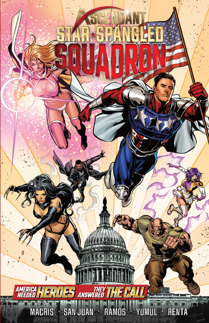 Fantasy Books - Ascendant: Star-Spangled Squadron (softcover)