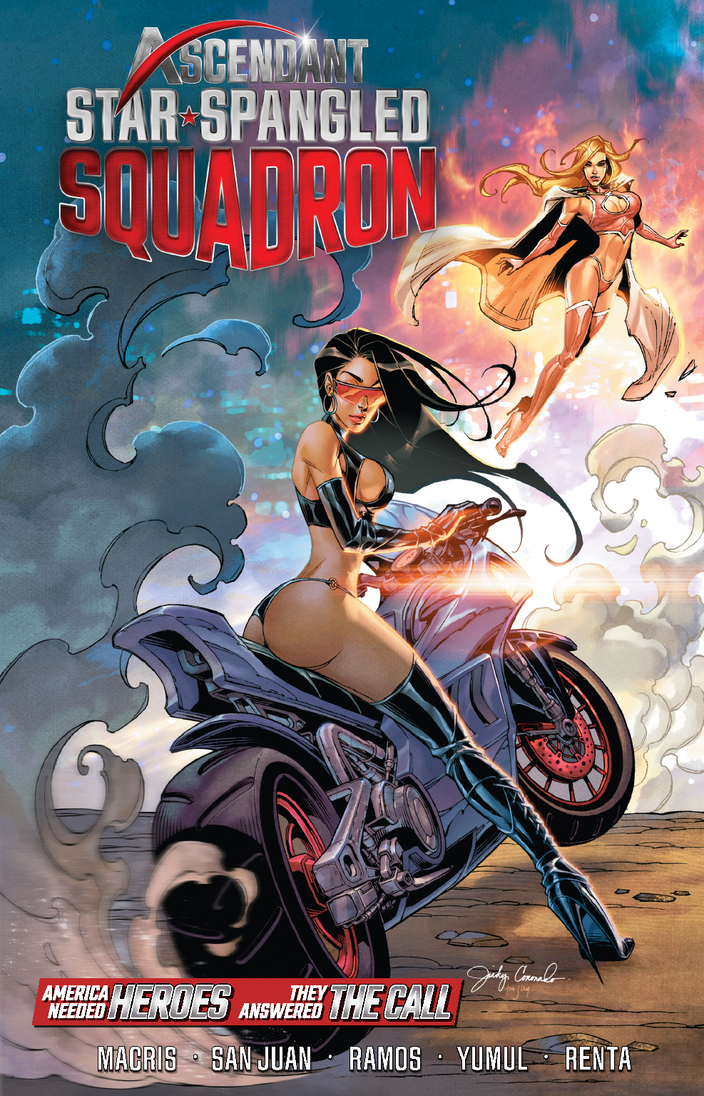 Fantasy Books - Ascendant: Star-Spangled Squadron LE Foil (softcover)