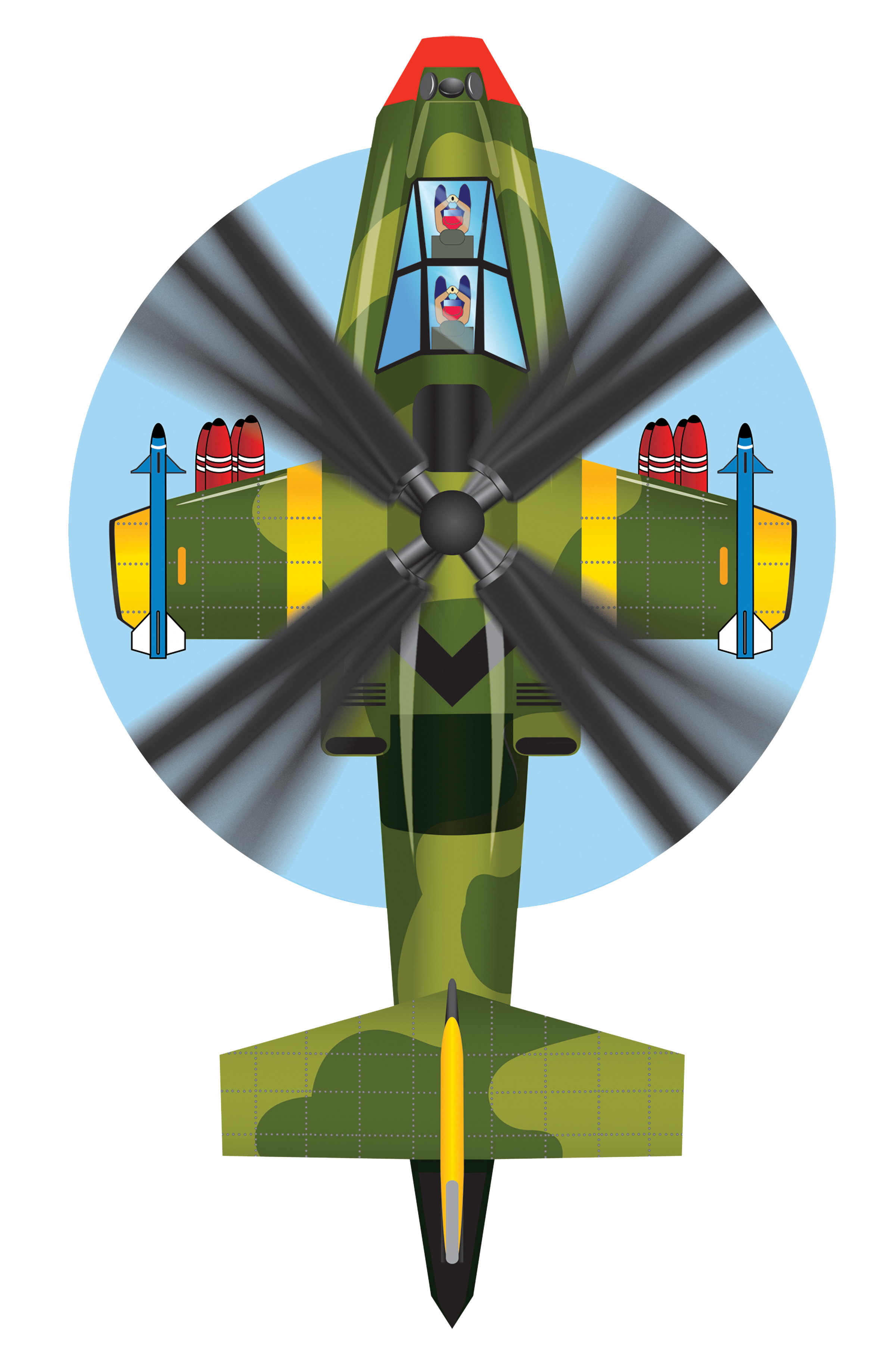 Kite - FlightZone 54 inch tall Attack Copter