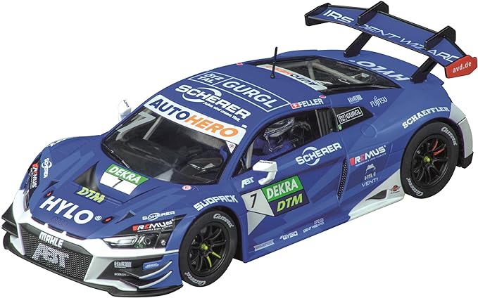 Audi R8 LMS GT3 evo "Team Abt Sportsline, #7" Digital 1:32 by Carrera | 20031063 Driver side front view.