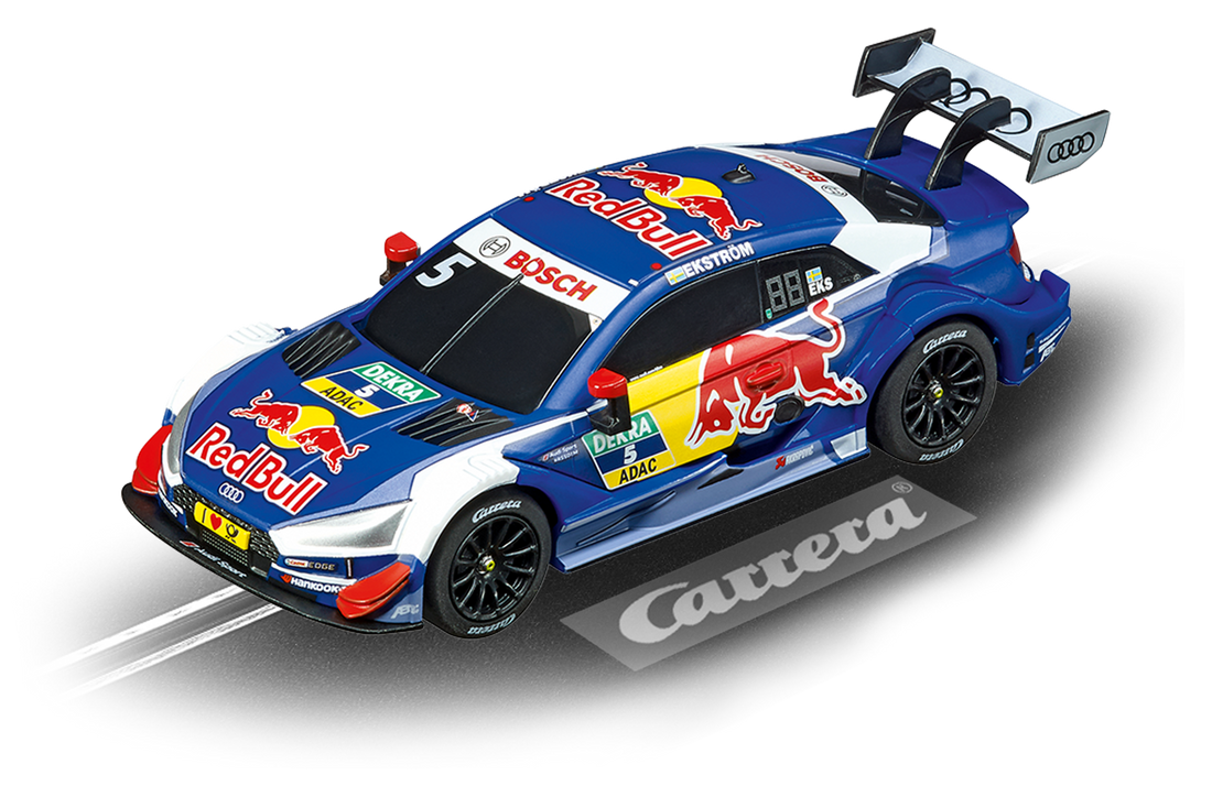 Audi RS 5 DTM "M. Ekstrom #5 Carrera GO!!! 1:43 Scale Analog Slot Car Close up view.